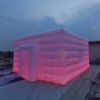 Tente de réception portable Offre Spéciale tente disco extérieure avec lumière LED tentes gonflables d'usine pour événement
