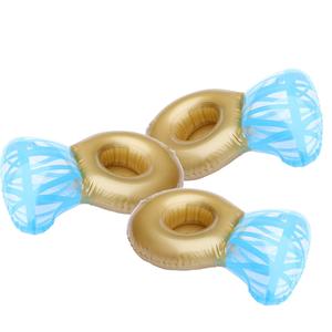 Portavasos inflable de Pvc para piscina, portavasos inflable de flamenco, Tenedor de la bebida, soporte flotante Premium para piscina, novedad - Product Image 3