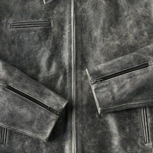 Chaqueta de PU Retro para Hombre, Personalizada, con Cambio de Color, por Fabricante de Chaquetas, Apta para Tendencias de Moda Urbana y Gótica Y2K - Product Image 3