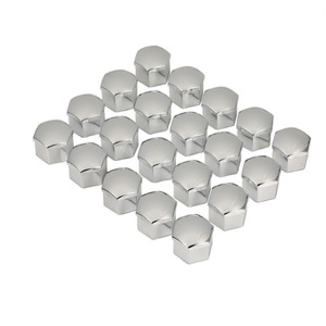 Capuchons de protection électroplaqués universels pour écrous de roue, 17 mm, 20 pièces, pour réparation et remplacement des écrous de roue - Product Image 3