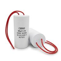 15uF 450V CBB60 Kondensator 80mfd 450V AC Mit Kabel Motorkondensator für Elektromotor und Reinigungsmaschine