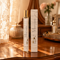Parfum en spray 35ml pour Lui et Elle, flacon haut en porcelaine blanche, carton de vente au détail, parfum longue durée pour anniversaire et soirée romantique