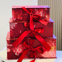 Cajas de Regalo Magnéticas Plegables de Lujo para Navidad, Personalizadas al por Mayor, para Pequeñas Empresas