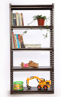 Étagère de rangement autoportante pour douche, présentoir sans boulons, étagère en acier pour entrepôt, étagère d'angle sans boulons, étagère de stockage empilable sans boulons