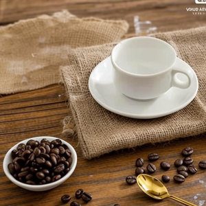 Elegante juego de té de porcelana de 80ml, diseño personalizable, ideal para regalos, servicio de té y café - Product Image 5