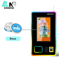 Mini distributeur automatique mural intelligent de snus et de ZYN avec système de réseau Wi-Fi, distributeur automatique pour bar