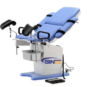 Ginee 의료 전기 부인과 의자 저렴한 <span class=keywords><strong>Gyno</strong></span> 시험 침대 클리닉 등자 부인과 검사 의자 - Product Image 6