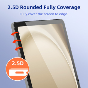 Protector de Pantalla de Vidrio Templado con Durabilidad Mejorada con Aluminio, Dureza 9H+, Sensación Suave <span class=keywords><strong>para</strong></span> <span class=keywords><strong>Samsung</strong></span> Galaxy Tab A11 - Transparente - Product Image 5