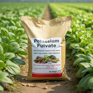 Fertilizante Orgánico de Ácido Húmico y Fulvato de Potasio, Alimentación Directa del <span class=keywords><strong>Plantas</strong></span> y del Ecosistema Microbiano del Suelo - Product Image 3