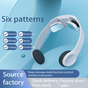 Taşınabilir kablosuz elektrikli boyun ve omuz masajı akıllı darbe akupunktur ile ısı giderici derin doku hedeflenen tedavi - Product Image 2