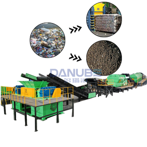 Ligne de production de tri et de recyclage des déchets solides municipaux, système de tri et de recyclage des déchets de construction - Product Image 1