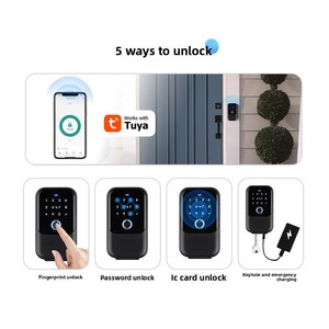Boîte à clés extérieure étanche en gros avec application, empreinte digitale et serrure Tuya TTlock - Product Image 5