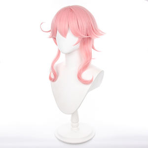 Perruque de cosplay <span class=keywords><strong>Dori</strong></span> rose de 50 cm d'Ainizi, inspirée de <span class=keywords><strong>Genshin</strong></span> <span class=keywords><strong>Impact</strong></span>, pour femmes - Product Image 4