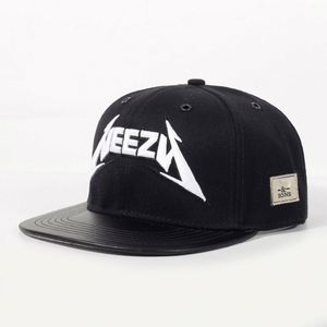 Wholesale ODM Custom Raised 3D Embroidery Logo Leather Brim Peaked <b>Cap</b> <b>Flat</b> Bill Fitted Hats Snapback Baseball <b>Caps</b> for <b>Men</b> - Product Image 1