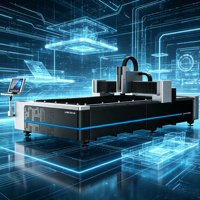 Máquina de Corte Láser de Fibra Automática CNC de 3 Ejes para Metal, Acero, Hierro, Lámina de Aluminio, Alta Velocidad, Fácil de Operar