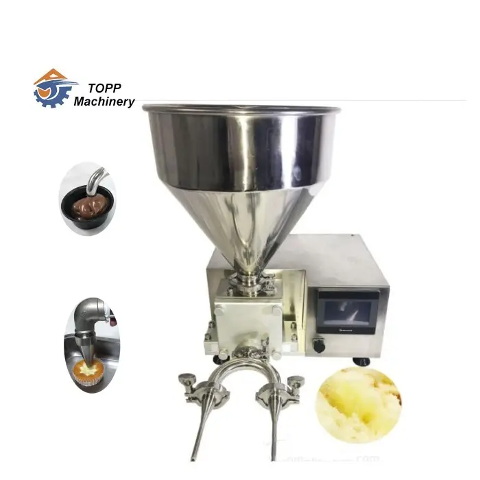 Industrial Chocolate Bread Processing Filling Machine Donut Butter Cream Jam filling machine cake cream filling machine
