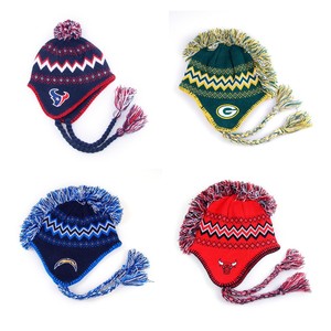 Usine nouvelle ère de la mode chapeaux d'hiver unisexe personnalisé brodé tricoté cravate teinture pêcheur <span class=keywords><strong>bonnet</strong></span> <span class=keywords><strong>avec</strong></span> <span class=keywords><strong>pompon</strong></span> - Product Image 5