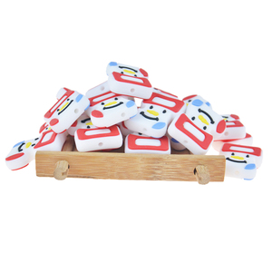 Entrega Rápida, Grado Alimenticio, Abalorios de Silicona con Forma de Botas Navideñas y Personajes, para Collares Masticables DIY y Bolígrafos Beadabl, Temática Navideña - Product Image 2