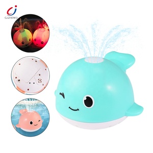 Chengji Baby vasca da bagno LED Light Up Animal Automatic Induction Water Sprinkler Toddler Whale Bath Toy - Product Image 3