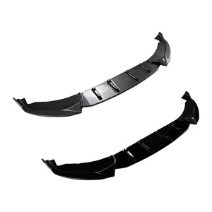 Bmw 7 Series G11 G12 Front <b>Lip</b> <b>Splitter</b> Piano Black Carbon Fiber Texture Body Kit 2016 2018 At Automatic Transmission - Product Image 2