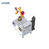 Mesin Las CNC Fiber Laser 3000w dengan Lengan Robot, Mesin Las Profesional Kecepatan Tinggi, Robot Pengelasan Baja Tahan Karat