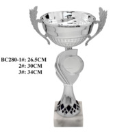 Trophée de la coupe du sport du salon de la voiture Phoenix en métal durable de style européen pour les événements de golf et de tennis