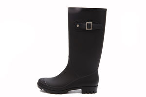 Damen Hongkong Pvc über dem Knie High Rain Horse Gummistiefel Garten Regens tiefel für Frauen - Product Image 4