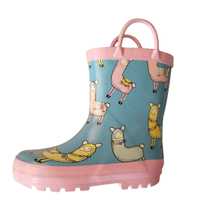 Botas de lluvia de goma para niños, varios estilos, alta calidad - Product Image 3