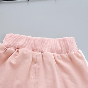 Vêtements en gros : Ensemble deux pièces en coton coloré pour adolescentes, fabriqué en Chine - Product Image 5