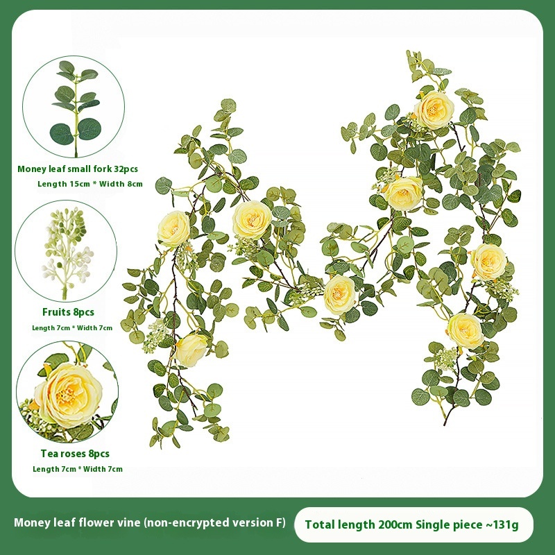 Money leaf flower vine (non-encrypted version F)