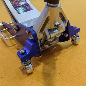 Быстрый подъем низкопрофильный 2000kgs Алюминиевая тележка домкрат Напольный домкрат - Product Image 2