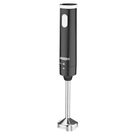 Mélangeur à main portable 200W pour usage domestique Moteur en cuivre à 2 vitesses avec commandes à bouton pour fouetter le brassage dans la cuisine ou l'hôtel