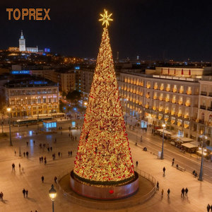 Décorations lumineuses de Noël LED pour forêt enchantée, étanches IP65, 220V, installation facile, pour allée extérieure - Product Image 5