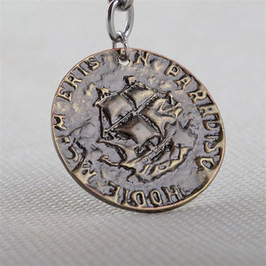 Bijoux <span class=keywords><strong>de</strong></span> <span class=keywords><strong>jeu</strong></span> Uncharted 4 a Thief's End, colliers Nathan Drake, chaîne en cuir, collier long, accessoires gothiques pour hommes - Product Image 5