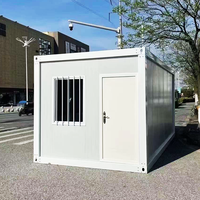 Bureau préfabriqué en conteneur modulaire sur le terrain préfabriqué de luxe 20 pieds 40 pieds magasin vivant