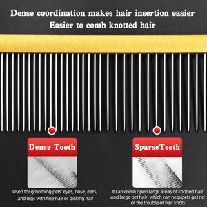Huisdierverzorging Verbrede rijkamhandgreep voor middelgrote/grote honden en katten - Veilig en eenvoudig ontwerp met open knoop voor dierenverzorgers en huishoudens - Product Image 6