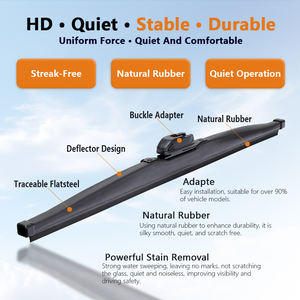 WEILONG 24 pouces <span class=keywords><strong>JRK</strong></span> universel Silicone multifonctionnel essuie-glace balais d'essuie-glace de voiture du fabricant - Product Image 3