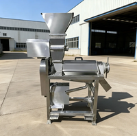 Commerciële Automatische Spirale Sapcentrifuge Motor 220V Hoge Productiviteit 3000W Fruit- en Groentesapproductie Fruitverwerkingsinstallatie