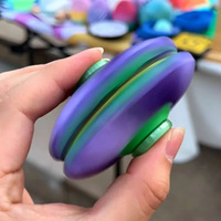 Tendance 2026 : Balle Fidget Spinner à Engrenages en Plastique Interconnectés, Jouet Mécanique Créatif pour les Doigts, Anti-stress, Unisexe, Cadeau de Bureau 14