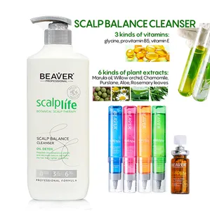 BEAVER Professional Scalp Treatment Shampoo Set Scalp Balancing Enviroment Balance para Salon