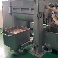 Lève-charge en acier inoxydable pour matières premières de saucisses et hot-dogs