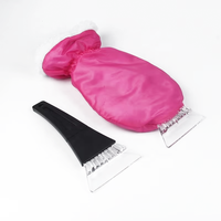 Grattoir à glace pour voiture M4 IS-007 avec gant en velours 17X35cm