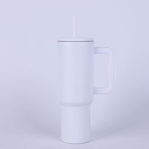 40oz <b>Travel</b> Car H4.0 <b>Handle</b> Tumbler Stainless Vacuum <b>Mug</b> Lid Straw Non-Slip ODM Custom Design - Product Image 5