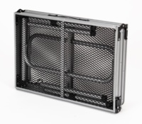 Grill Table de camping Table de pique-nique pliante extérieure-Portable Compact et pliable Rangement facile-Pique-nique Jardin Patio Salle à manger BBQ