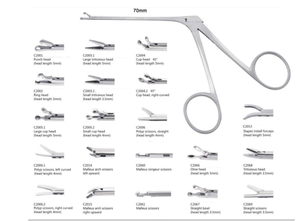 Reutilizables médicos micro oído pinzas/cocodrilo/hartman oído fórceps - Product Image 3