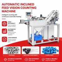 Machine d'emballage à vision anti-rayures à faible chute pour le comptage de composants de précision