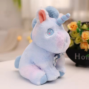 Haute Qualité Grande <span class=keywords><strong>Licorne</strong></span> Rose En Peluche Jouet De Couleur Arc-En-Ciel Différentes Tailles PP Coton En Gros <span class=keywords><strong>Pas</strong></span> <span class=keywords><strong>Cher</strong></span> Ange Animal En Peluche Jouet - Product Image 4