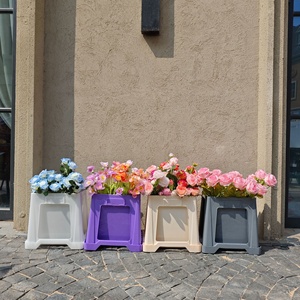 Jardinières et pots de <span class=keywords><strong>fleurs</strong></span> en PP noir en gros <span class=keywords><strong>à</strong></span> bas prix - Différentes tailles (1 <span class=keywords><strong>à</strong></span> 25 gallons) - Product Image 3