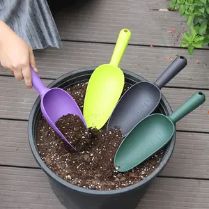 Пластиковая садовая почвы Лопата кухонная лопатка копать инструмент двор огородный Шпатель 4 вида цветов для выбора