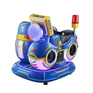 Manufactory Wholesale Shopping Mall Kiddie Ride Mp5 Two-seater Motorcycle <b>Swing</b> Kiddie Rides - Product Image 3